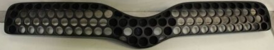 Front Grille Centre Main Black Fits Toyota Yaris 1999-2003 High Quality