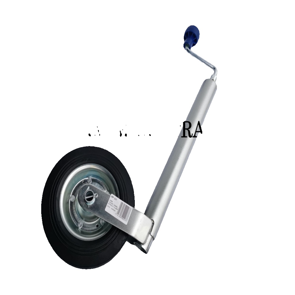 New 42mm Trailer or Caravan Medium Duty Jockey Wheel with Steel Wheel 100KG