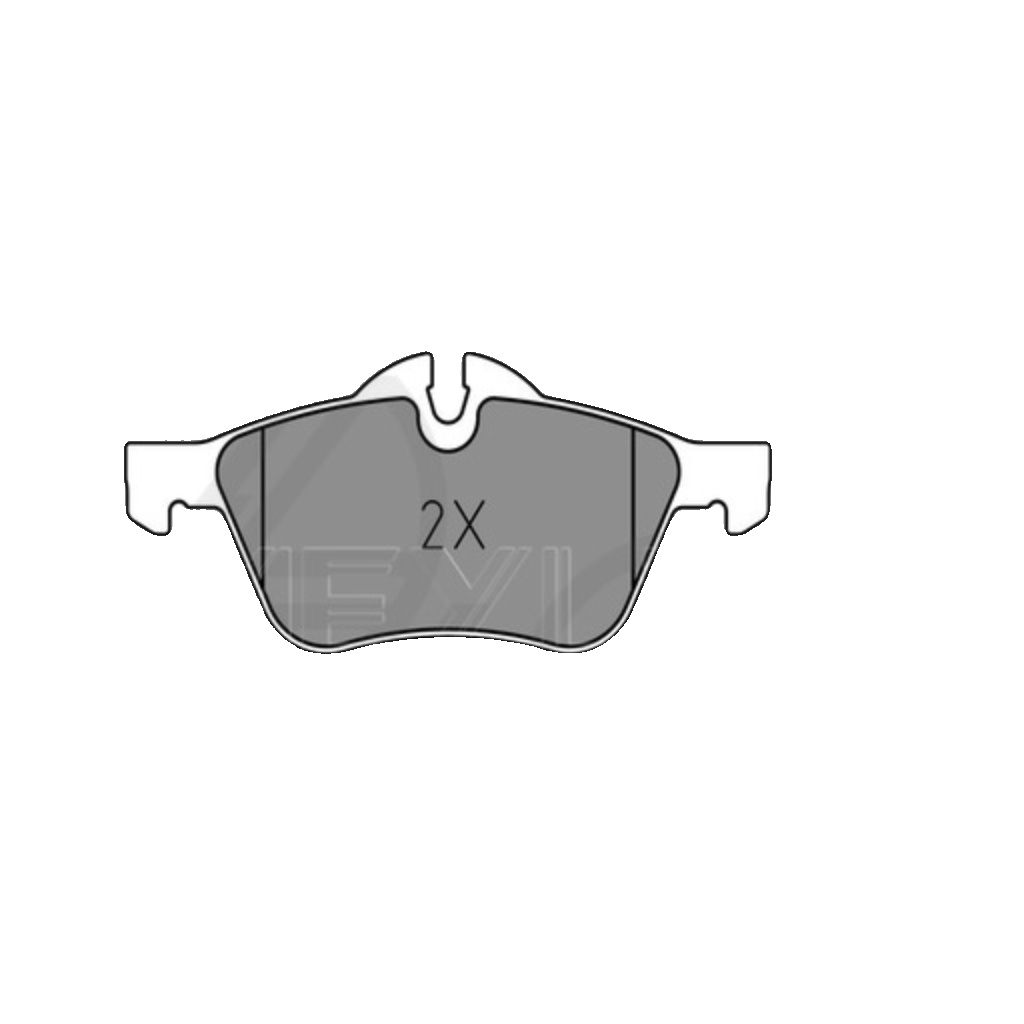 MEYLE 025 232 8118 BRAKE PAD SET DISC BRAKE Front