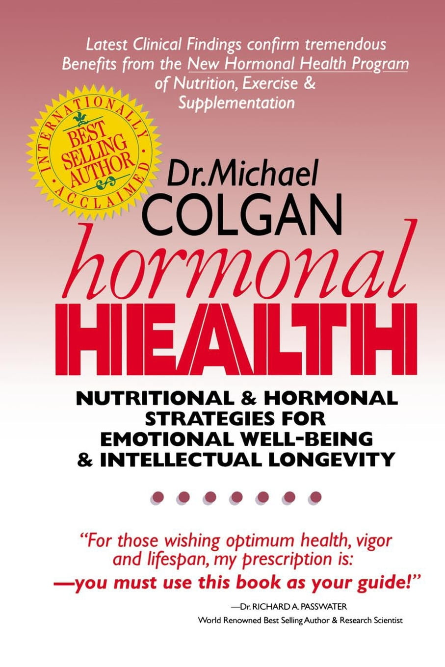 COLGAN - Hormonal Health  Nutritional  Hormonal Strategies for Emotio - X555z