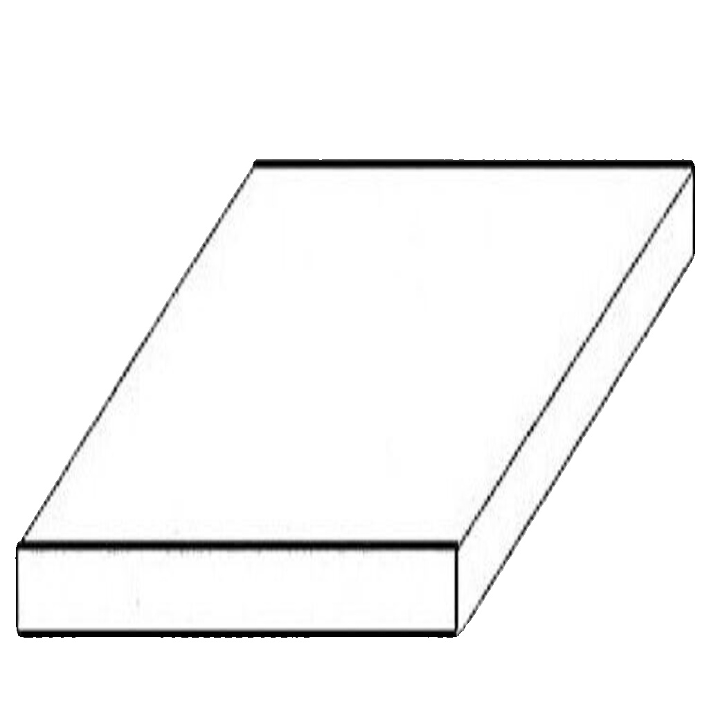 Evergreen Scale Models Transparent Polystyrene Plates 150 x 300 X 0,38 MM 2 Pc.