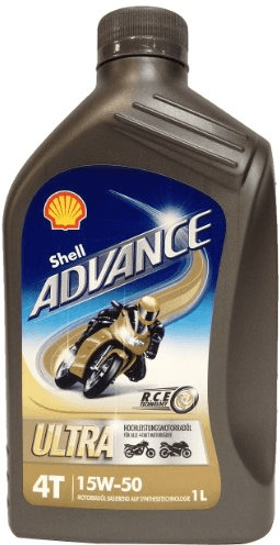 Shell Advance Ultra 4T 15W-50 Fully Synthetic Motorcycle Oil 4 Litre 4L Ducati
