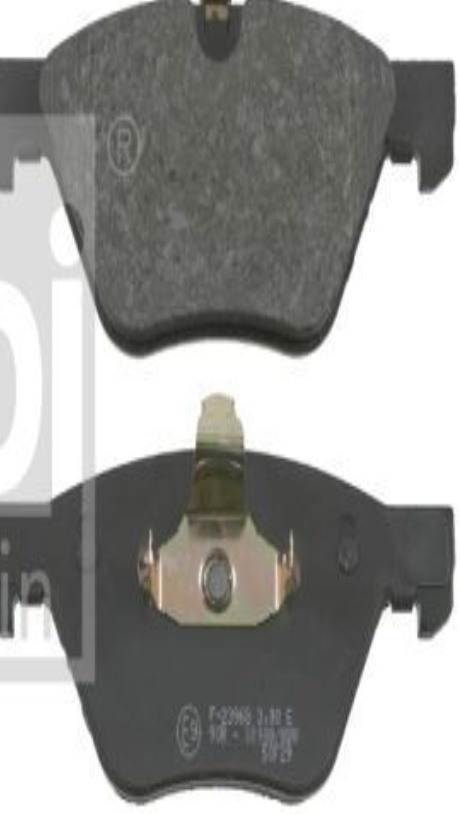 FEBI BILSTEIN BRAKE PAD SET, DISC BRAKE FRONT BMW BMW (BRILLIANCE) 1 3 5 5 SERIE
