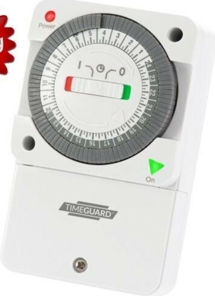 Timeguard NTT05 24HR 16A Mechanical Slimline General Purpose Timer Switch