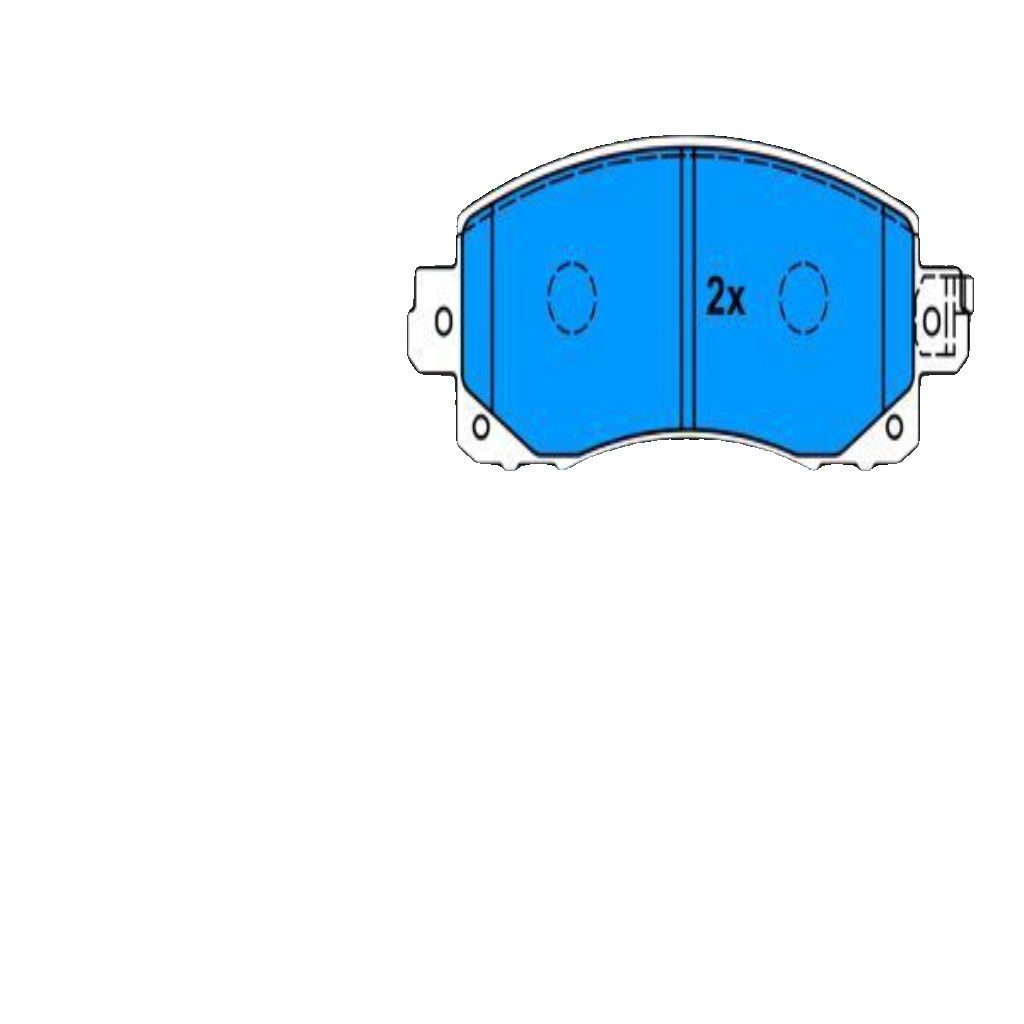 ATE 13.0460-5545.2 Brake Pad Set, disc brake for SUBARU