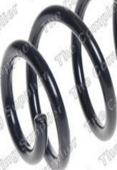 Suspension spring Rear Axle Coil Spring 4285743 LESJÖFORS for SKODA OCTAVIA III