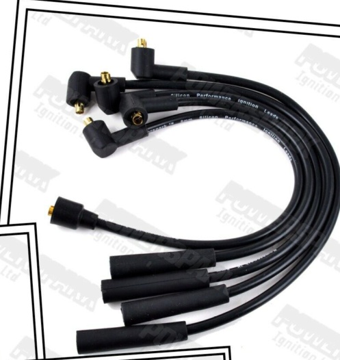 8mm Black HT Leads Distributor Cap And Red Rotor Arm 45D MG MGB GT 1.8