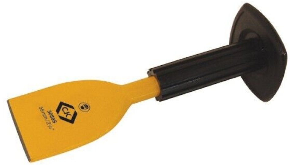 CK Tools T3086S - Electricians Builders Bolster Hand Chisel & Grip 55MM
