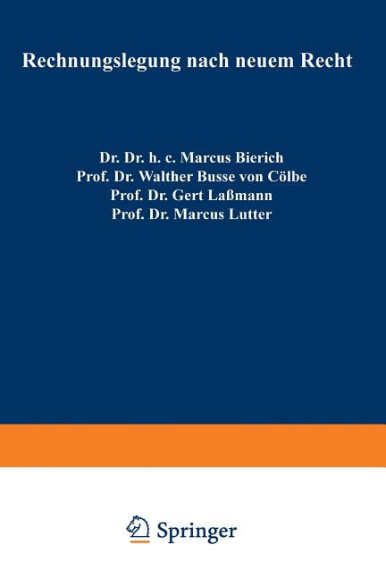 Bierich - Rechnungslegung nach neuem Recht - New paperback or softback - X555z