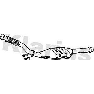 Klarius catalyst type approved with pipe fits Citroën xsara 2.0 00-06 321532