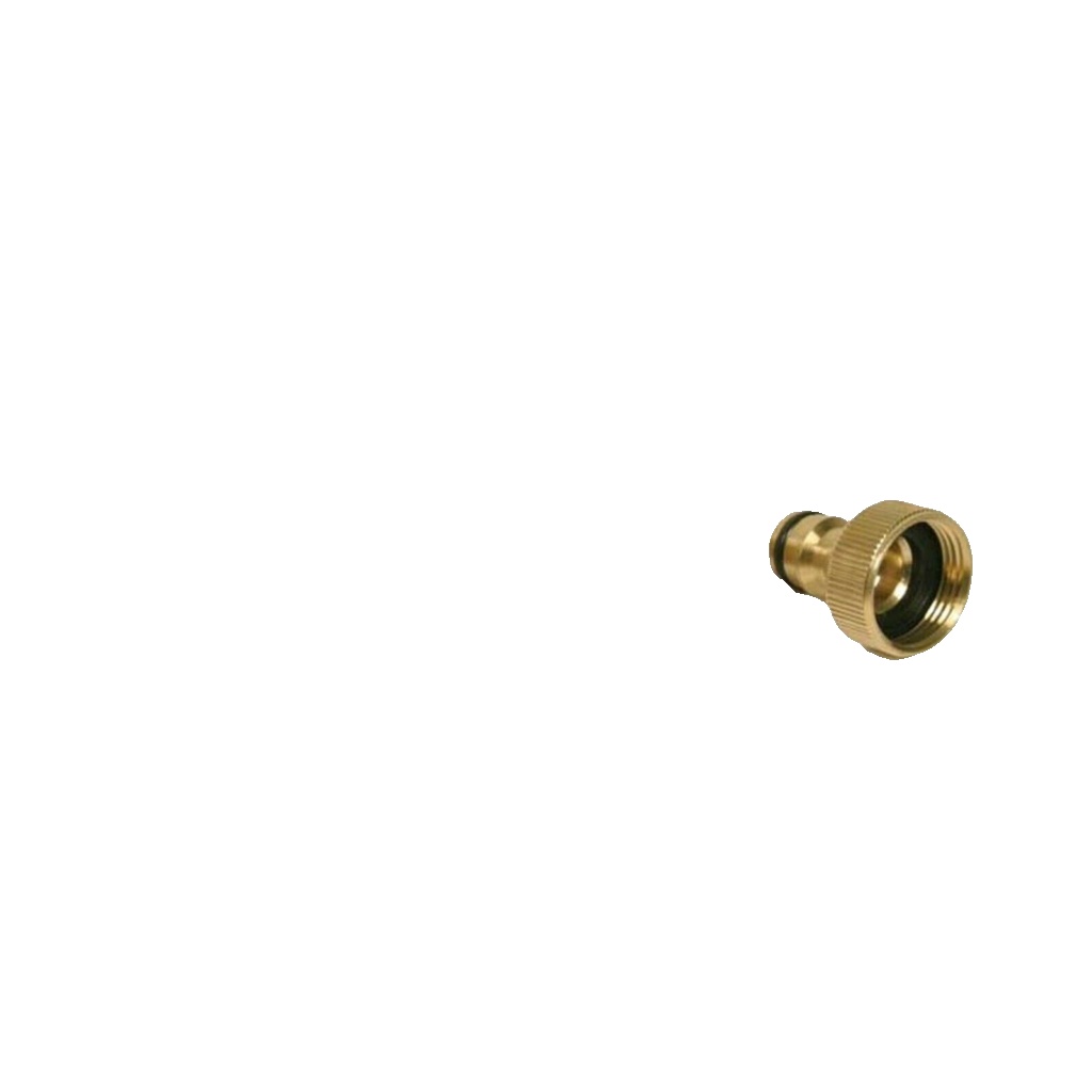Faithfull Brass Nozzle & Fittings Kit 4 Piece 12.5mm (1/2in)