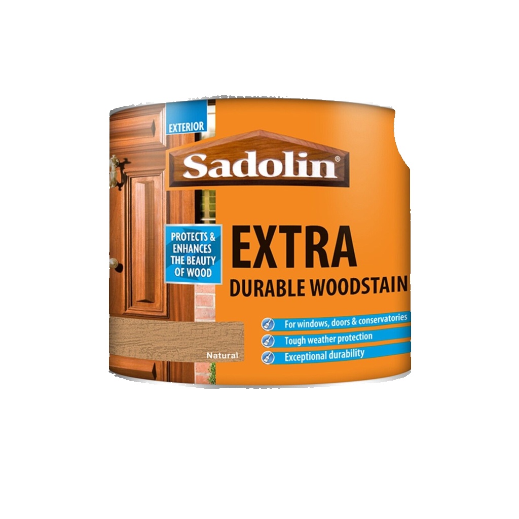 Sadolin Natural Extra Durable Woodstain Ready Mixed 500Ml - Image 3