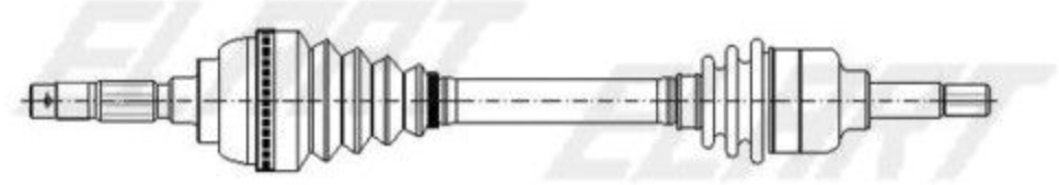 METELLI 17-1170 Drive Shaft for NISSAN