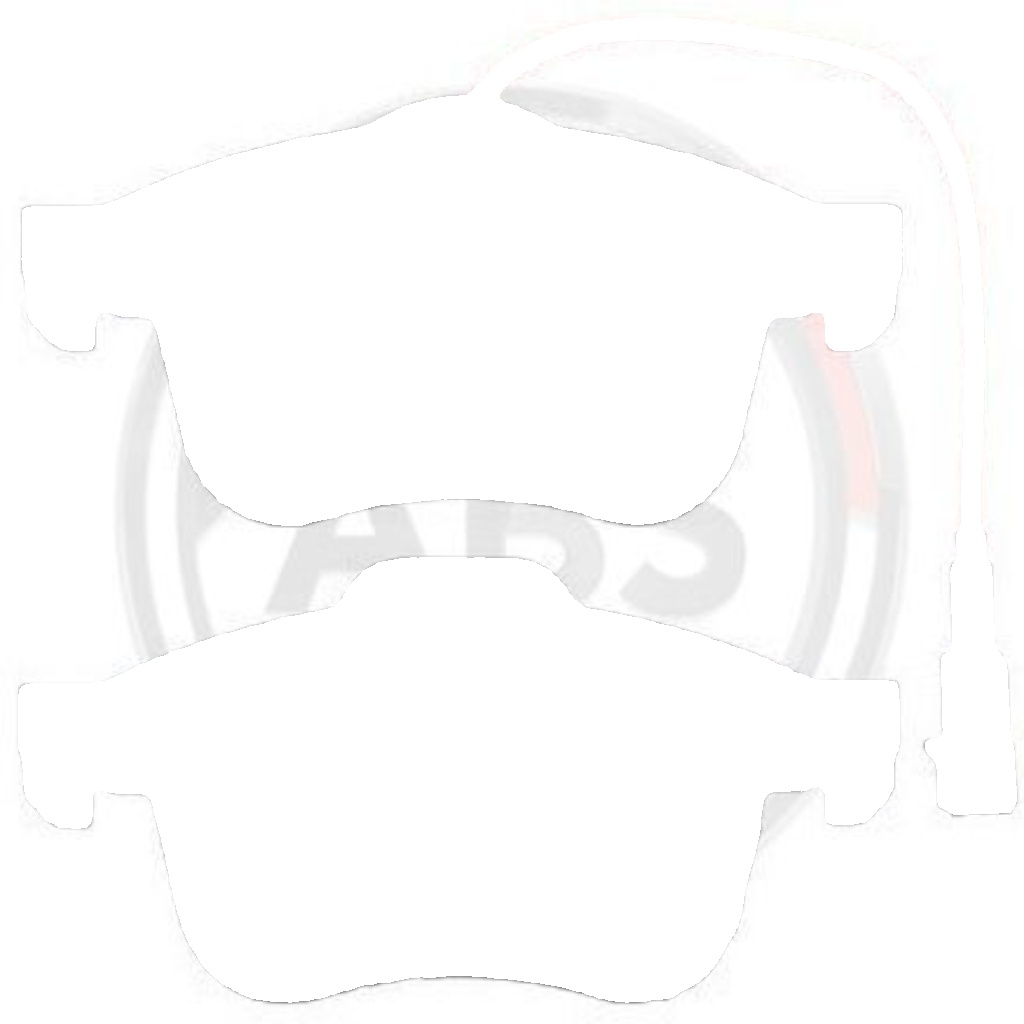 37882 A.B.S. Brake Pad Set, disc brake for ALFA ROMEO