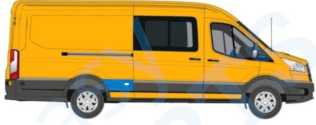FORD TRANSIT 2014- LWB REAR WING MOULDING TRIM / RIGHT RH