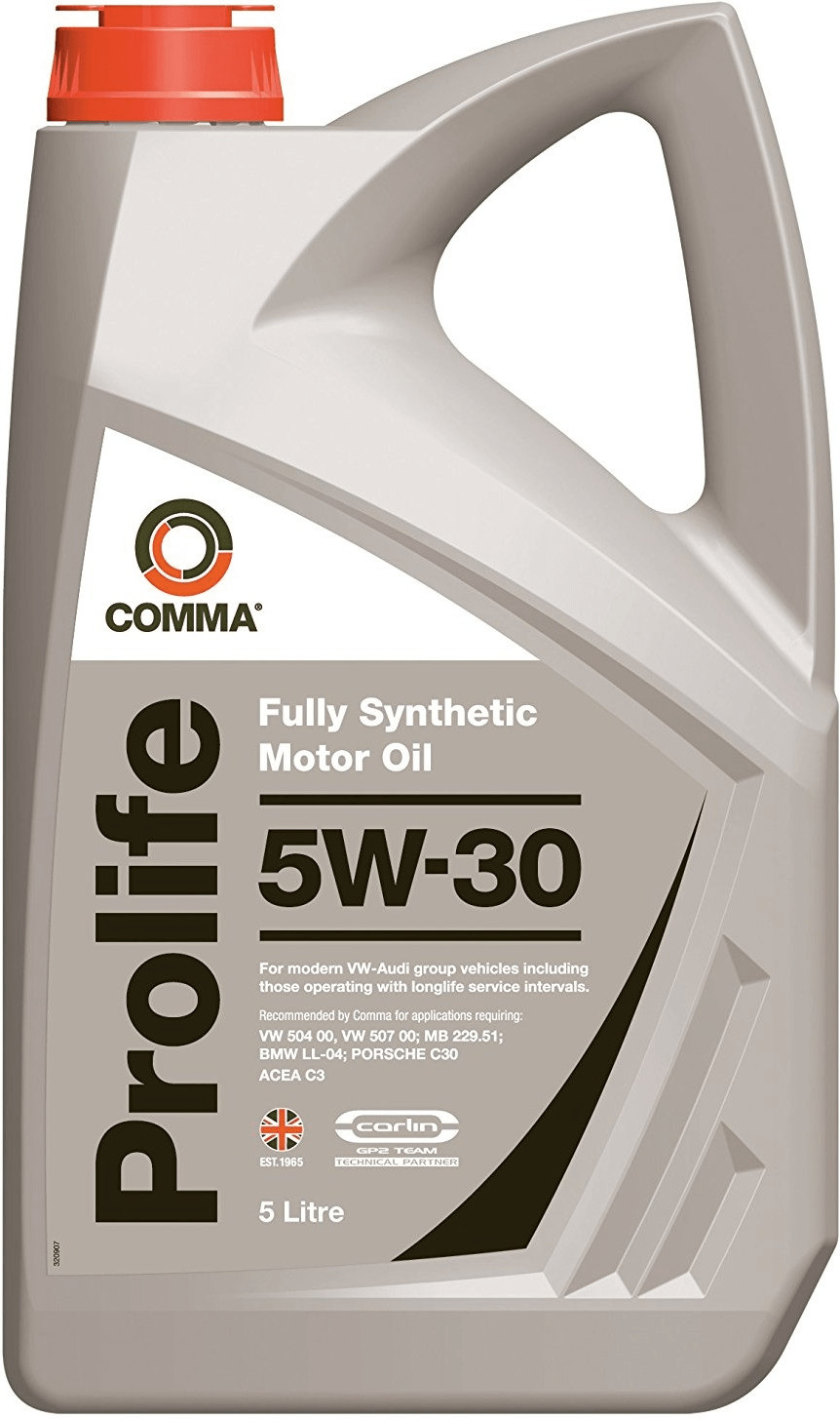Fits AMTRA OLEJE COMMA PRO5L COMMA PROLIFE 5W-30 5L ENGINE OIL VW 504 ⭐UK Stock⭐