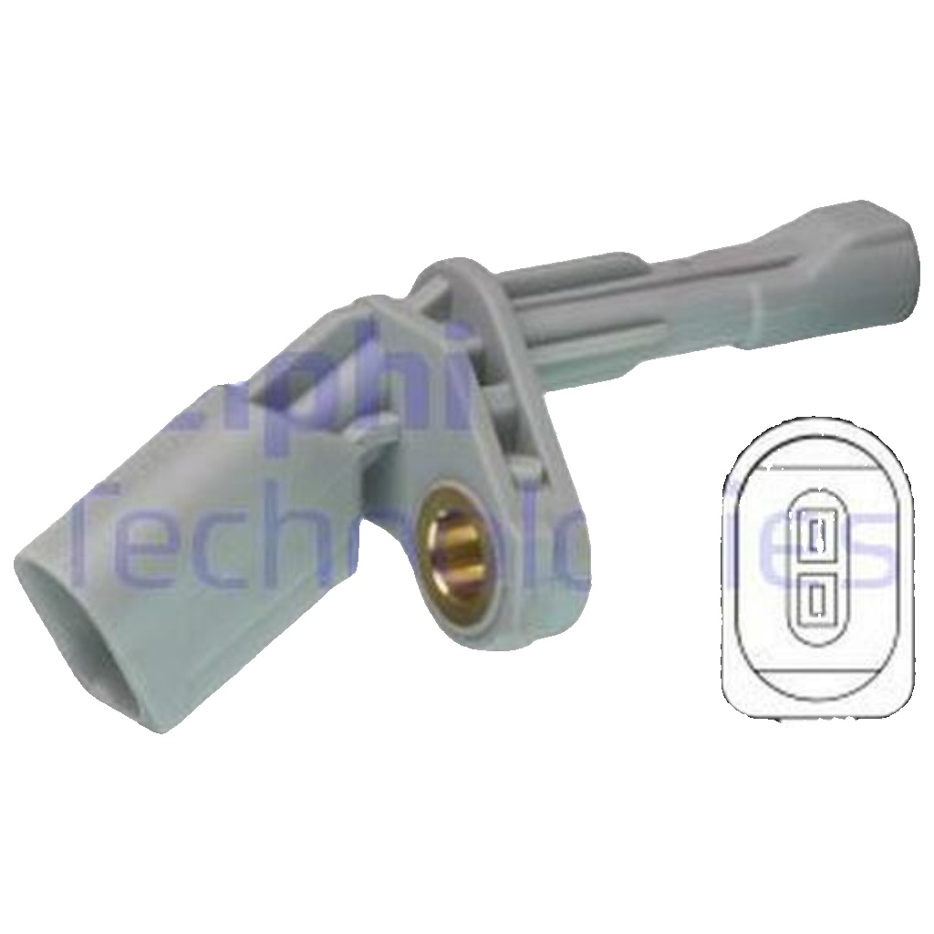 ABS wheel speed sensor Active sensor SS20570 DELPHI for VW SEAT SKODA AUDI