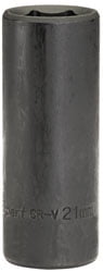 Draper Expert 1/2" Drive Hi Torq Deep Hexagon Impact Socket Metric 1/2" 21mm - Image 3