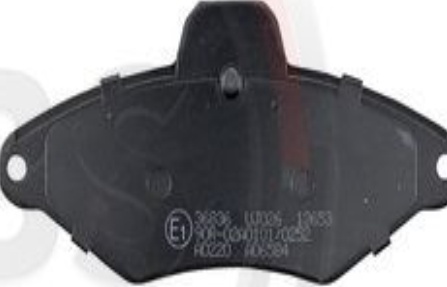36836 A.B.S. Brake Pad Set, disc brake for CITROËN