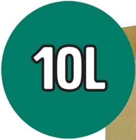 EcoSack 10L Paper Compostable Bags (150 bags)