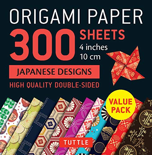 Origami Paper 300 sheets Japanese Designs 4" (10 cm): Tuttle Origami Paper: - Image 4