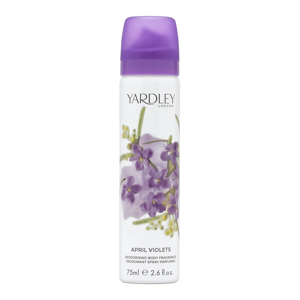 Yardley London April Violets Body Spray 75ml x 3 - Image 11