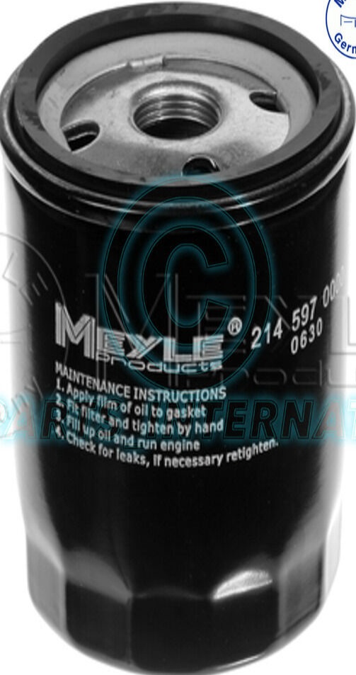 Original MEYLE Oil Filter 214 597 0000 for Alfa Romeo Citroën Fiat Lancia