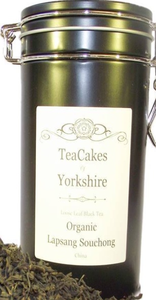 Organic Lapsang Souchong Tea 100g Gift Caddy Black Speciality Loose Leaf