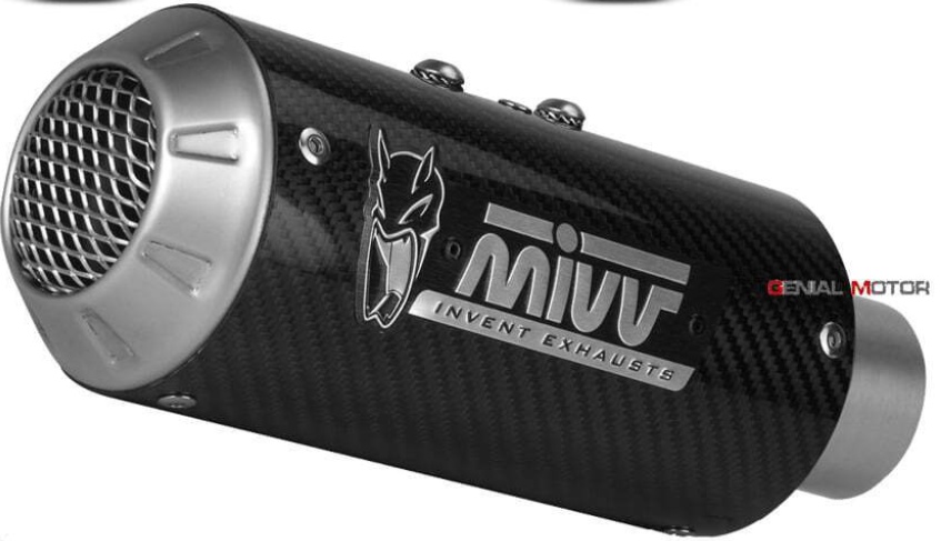 Mivv Exhaust Muffler MK3 Carbon for KAWASAKI NINJA 400 2018 > 2020