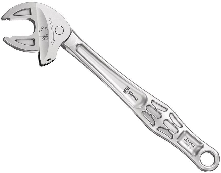 WERA 6004 JOKER XL SELF SETTING SPANNER 19-24mm CAPACITY - 05020104001 New