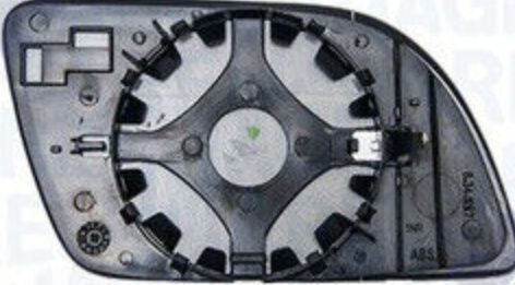 Left MAGNETI MARELLI 351991305850 Mirror Glass, outside mirror for SKODA,VW