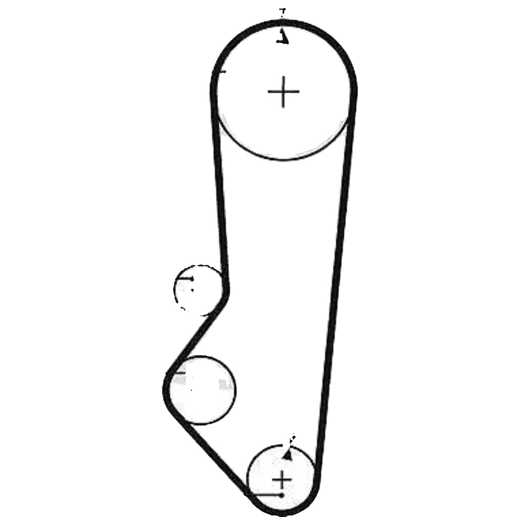 Timing belt 5357XS GATES for FORD MORGAN - Image 6