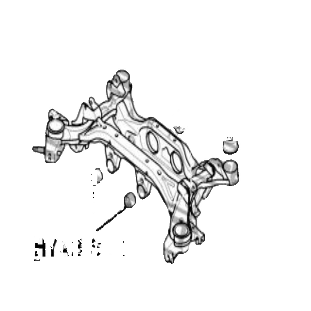 FEBEST-OE HYAB-TUC8.OE Mounting, axle beam for HYUNDAI,HYUNDAI (BEIJING),KIA,KIA