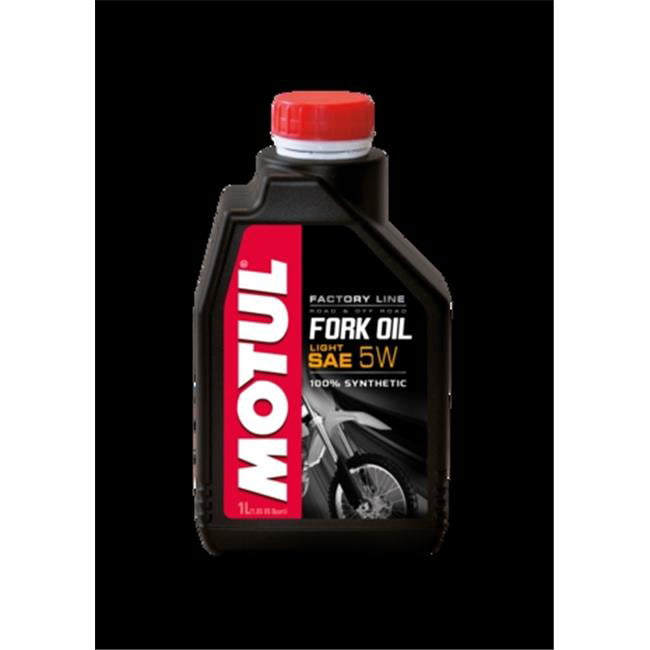 Motul 5W Fork Oil Synthetic Factory Line Suspension Fluid Light 1 Litre