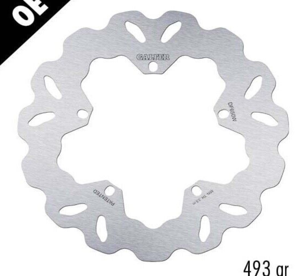 Galfer Rear Brake Disc WAVE FIXED 200x4mm PIAGGIO HEXAGON GTX 250 2000