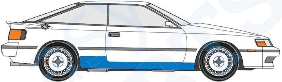 TOYOTA CELICA T16 1985-1989 SILL REPAIR PANEL / PAIR