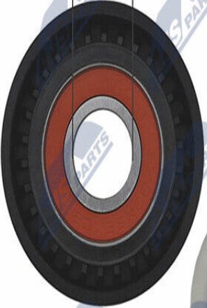 NTY RNK-PL-010 Tensioner Pulley, V-ribbed belt for DACIA,NISSAN,RENAULT