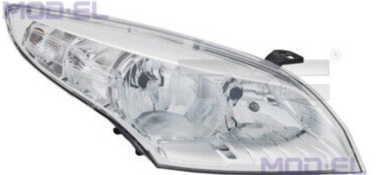 Left TYC 20-11876-05-2 Headlight for RENAULT