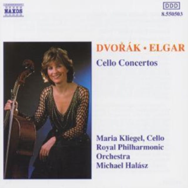 8550503 Kliegel: Dvorak - Elgar: Cello Concertos CD 8550503 NEW