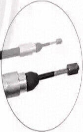Handbrake cable Disc Brake K19036 A.B.S. for BMW Z4 Roadster Z4 Coupe