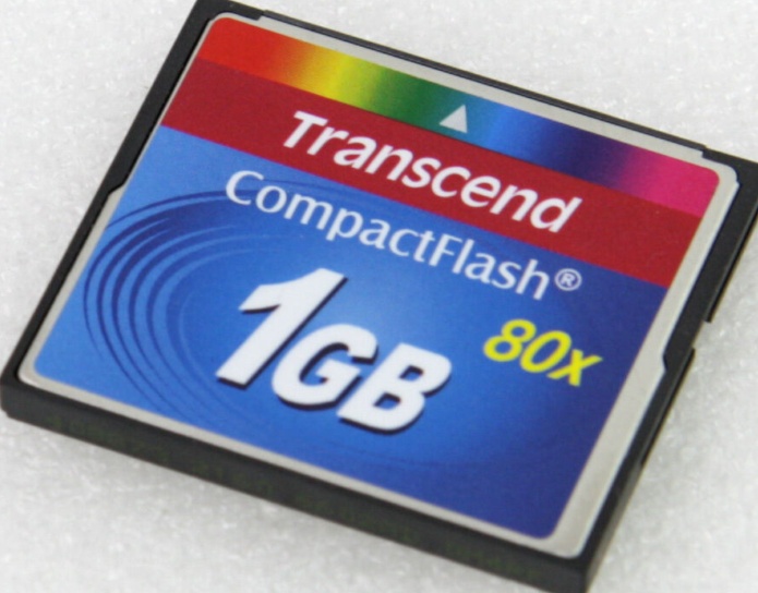 1GB CF Transcend Compact Flash Industrial 80X Highspeed SSD for PC Cameras Canon