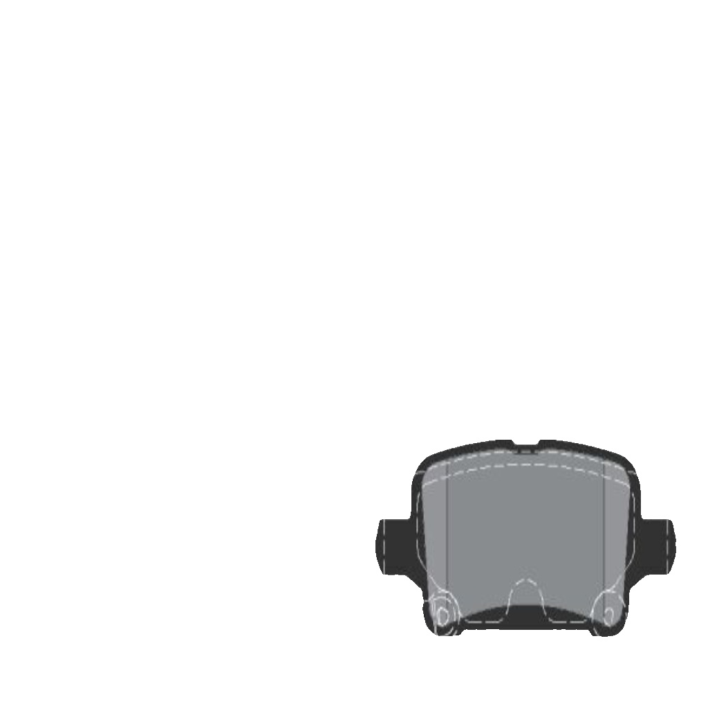 Brake Pads Set Rear Textar 2212901 13454674 1684934880 39021615 39037199