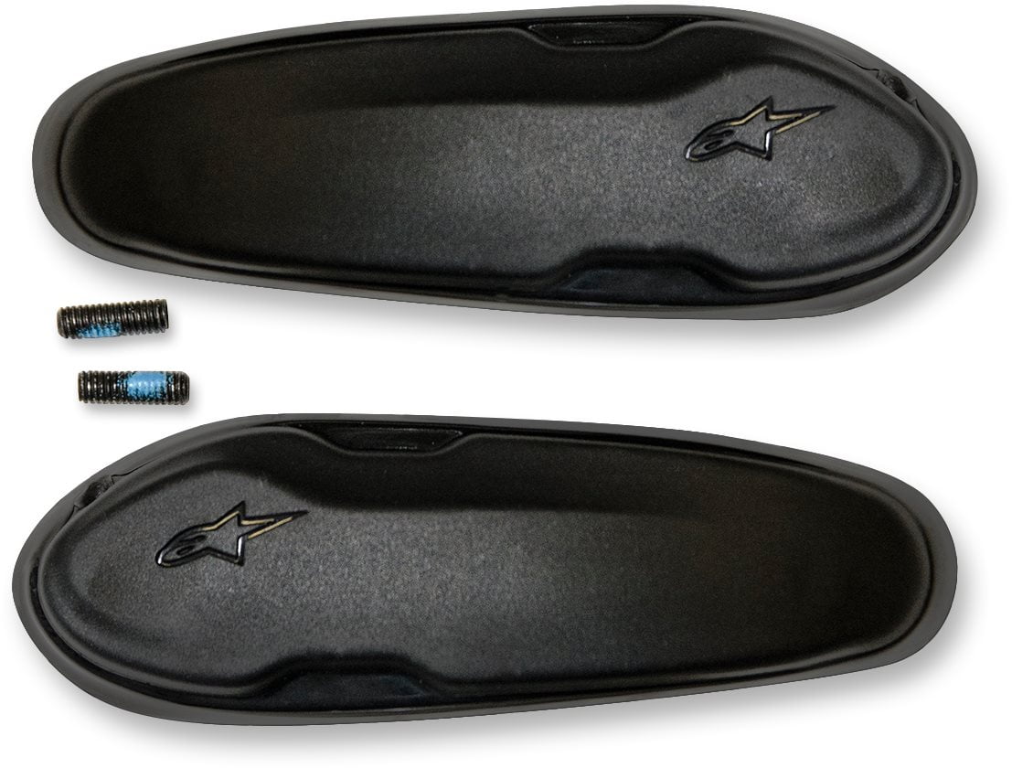 Alpinestars Supertech R / SMX Plus / GTX Boots Replacement Toe Sliders - Black