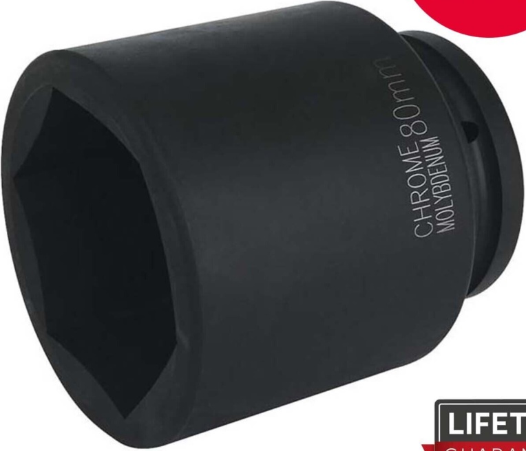 Sealey IS180D Premier Deep Impact Socket 1""Sq Drive 80mm