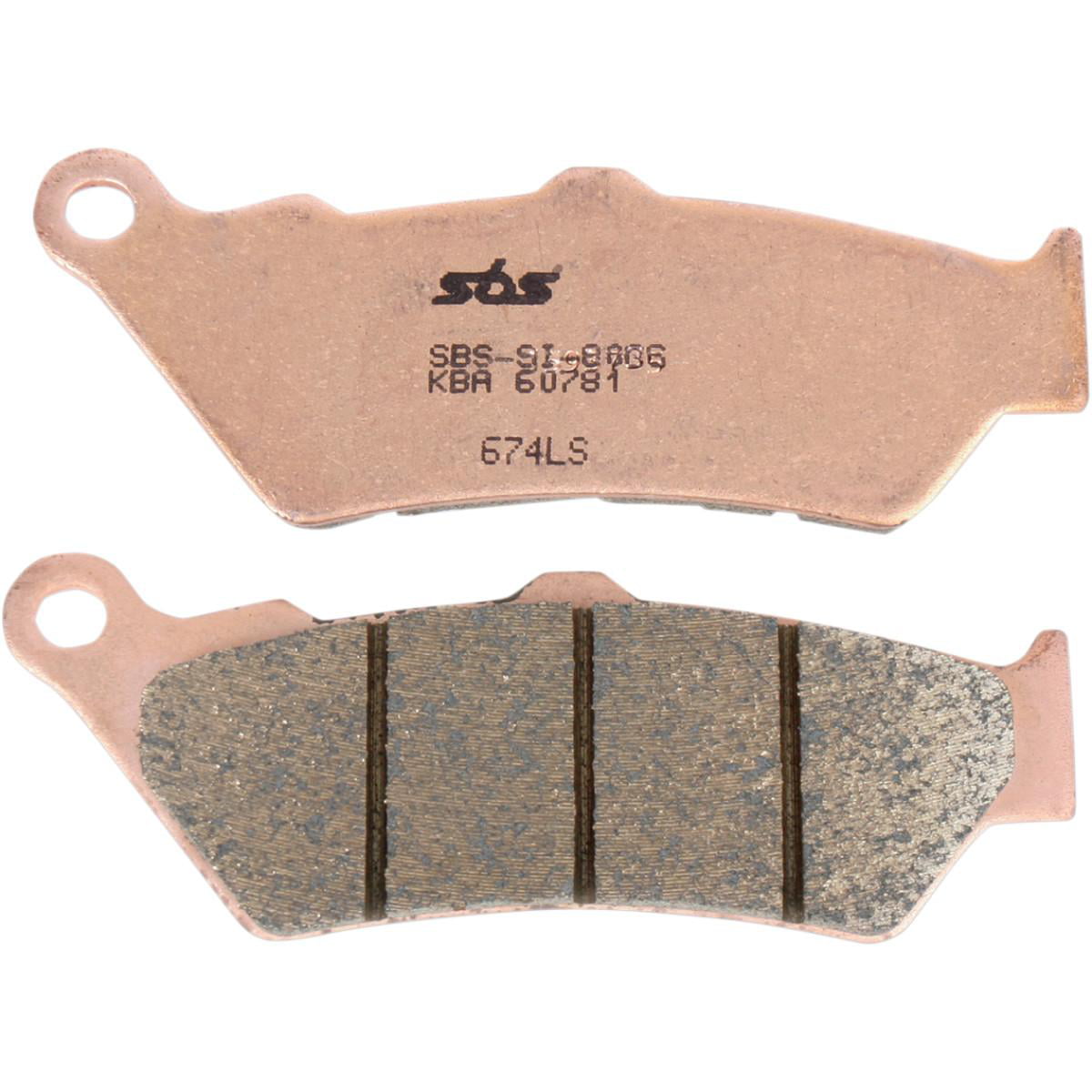 Brake Pads for TRIUMPH ROCKET III 2300 TOURING 2009-2010 Rear Street SBS