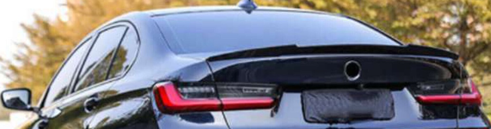 Rear Trunk Boot Lip Spoiler Gloss Fits BMW 3 Series G20 G80 M3 2019