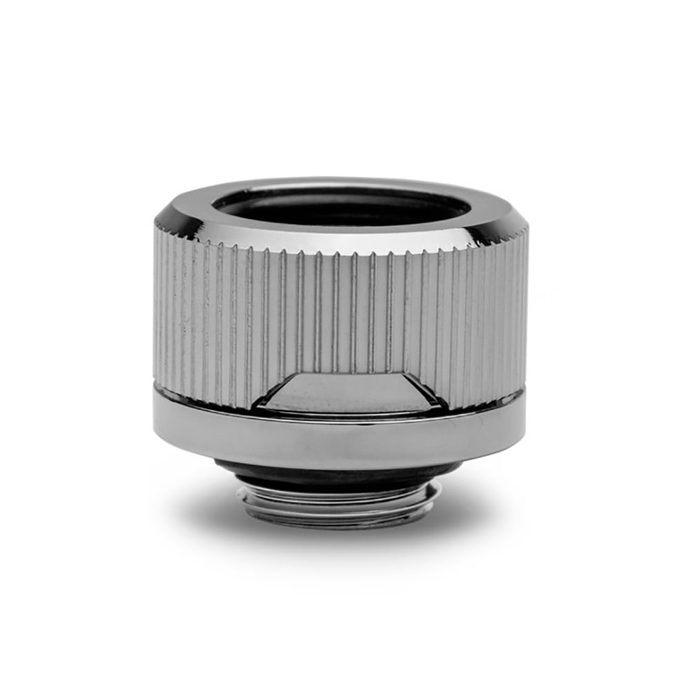 EK-Quantum Torque HTC 16mm OD Rigid Tubing Compression Fitting - Black Nickel