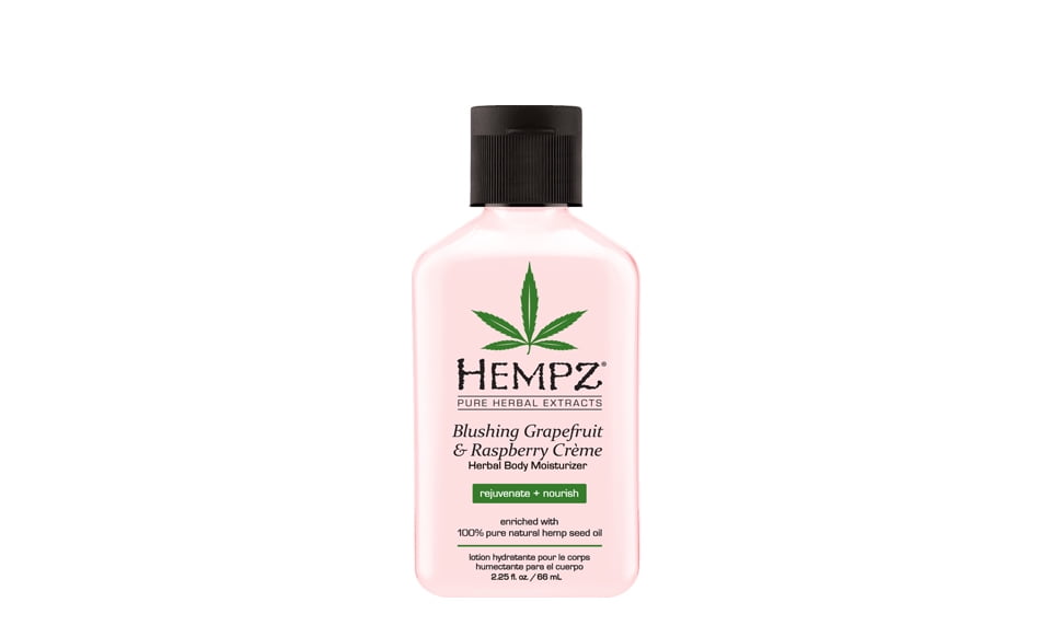 Hempz Cream Blushing Grapefruit Raspberry Creme Herbal Body Moisturizer Lotion Fruit Body