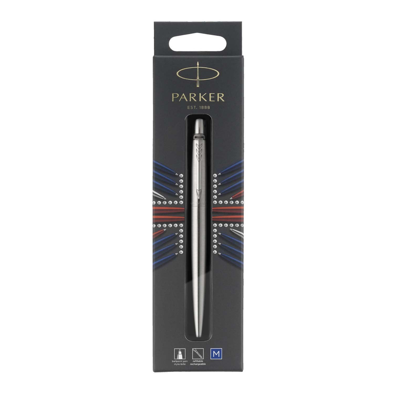 Chrome Parker Jotter Ballpoint Pen