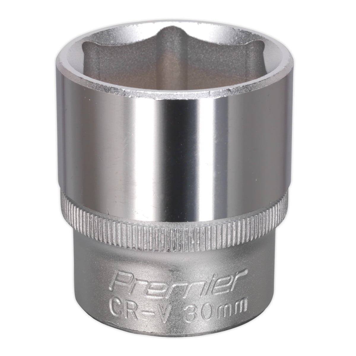 Sealey 1/2" Drive Hexagon WallDrive Socket Metric 1/2" 30mm